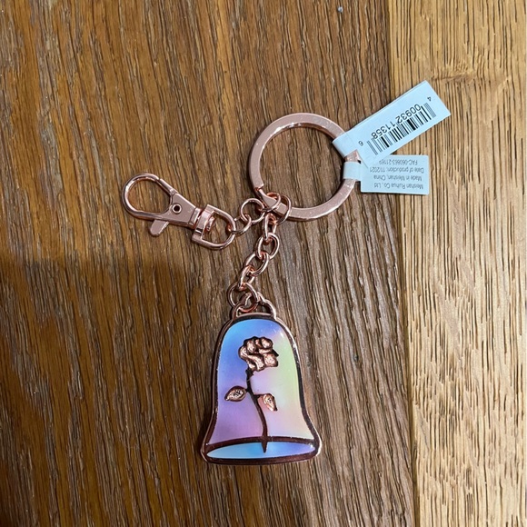Disney Enchanted Rose Keychain – Beauty and the Beast - Picture 1 of 1